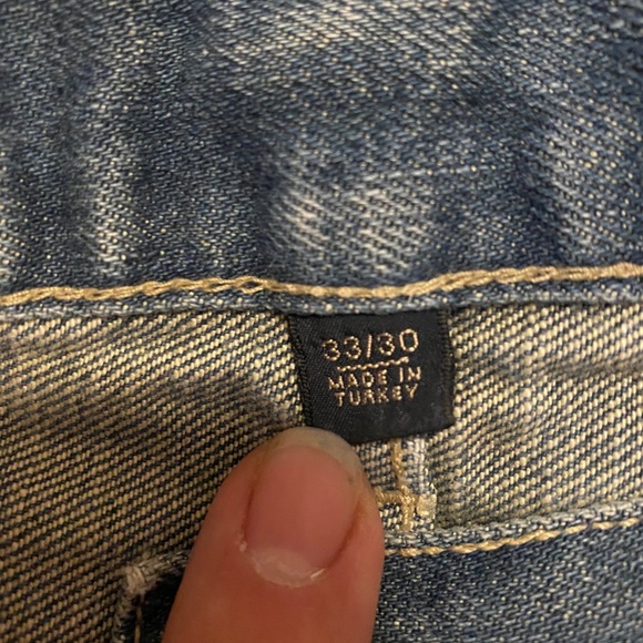 Banana Republic 33/30 Straight Leg Jeans EUC!! - Picture 3 of 7